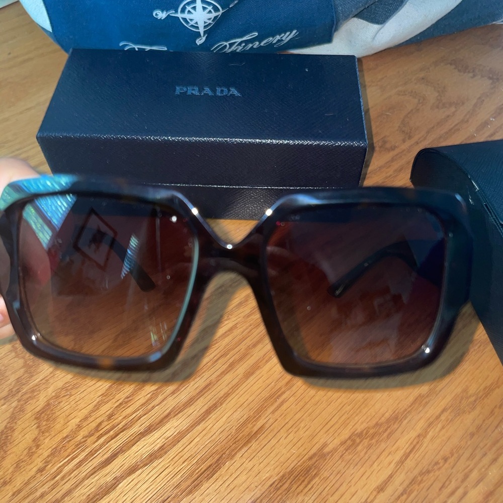 Prada Tortoise Shell Sunglasses